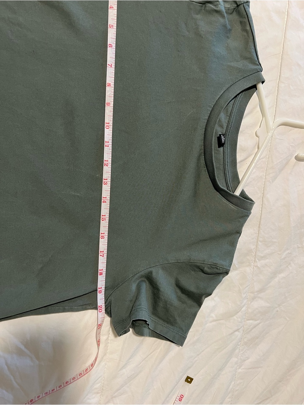 Uniqlo set of TWO A-Line Tunic Dresses, sizes S and L, green&brownish - Picture 7 of 11